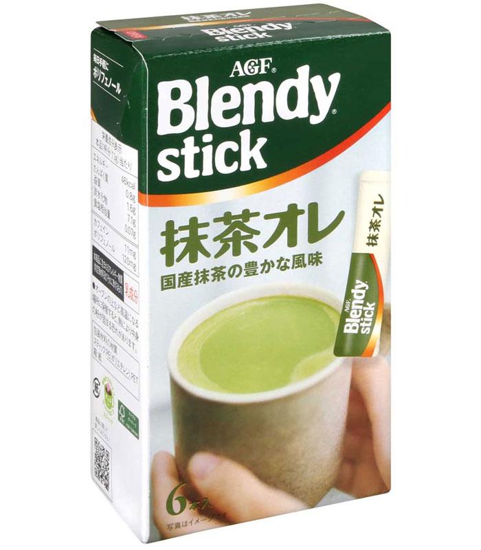 Japanese snacks 日本零食館 - AGF BlendyStick即溶咖啡-抹茶歐蕾  - 58.2g