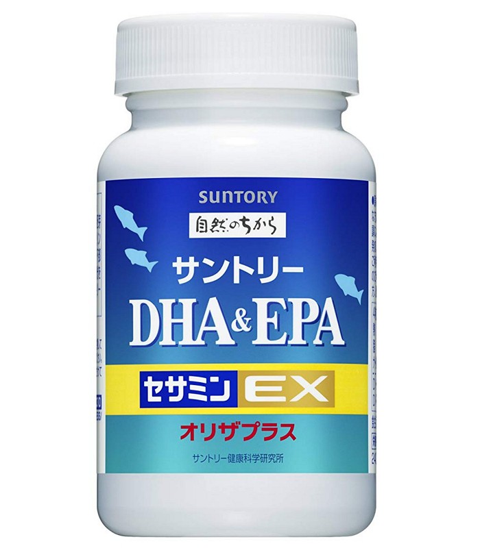 Suntory 三得利 - 魚油 DHA＆EPA+芝麻明E - 30日份（120錠） - 30日份（120錠）