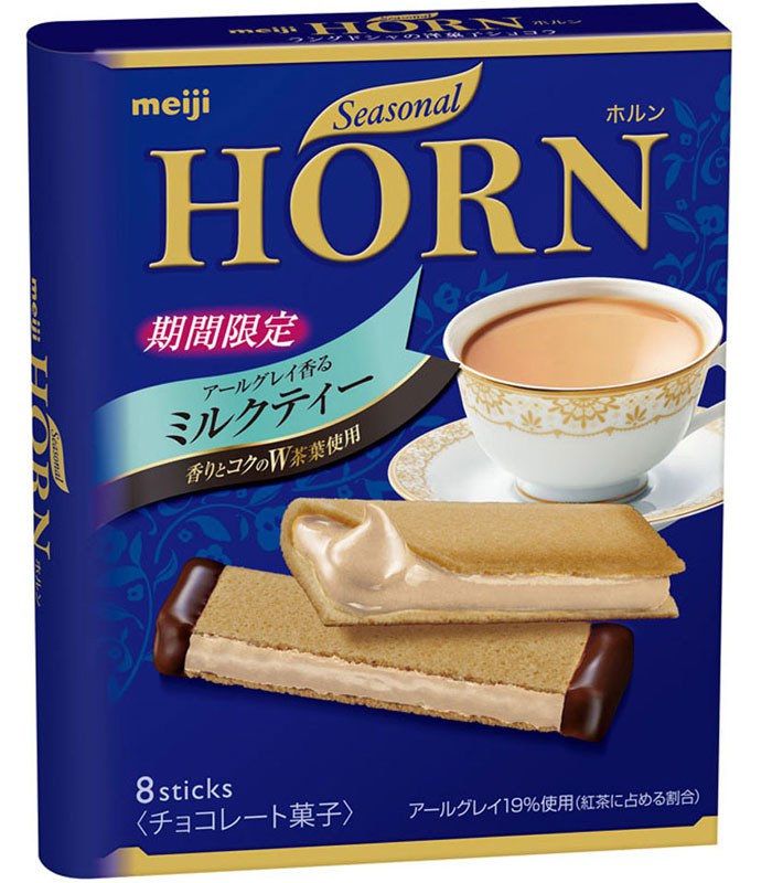 Horn餅乾奶茶口味 53g Meiji 明治 Myhuo Net 買貨網