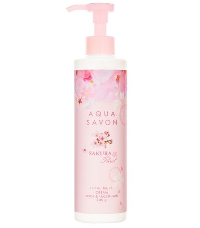 Aqua Savon 櫻花身體香水乳霜春季限定 230g Japan Buyer Makeup 日本美妝專區 Myhuo Net 買貨網