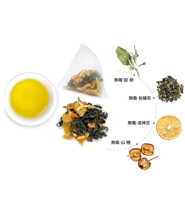 仙橙綠茶 4g 10入 Beautifruits 佳麗果物 Myhuo Net 買貨網